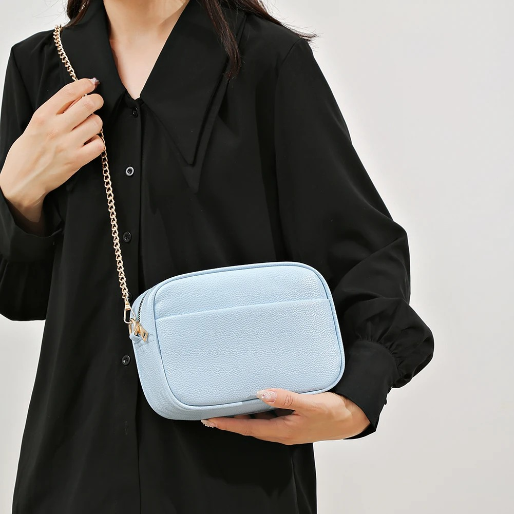 HAPPYHEAVENS™ - Pom Leather Crossbody Bag