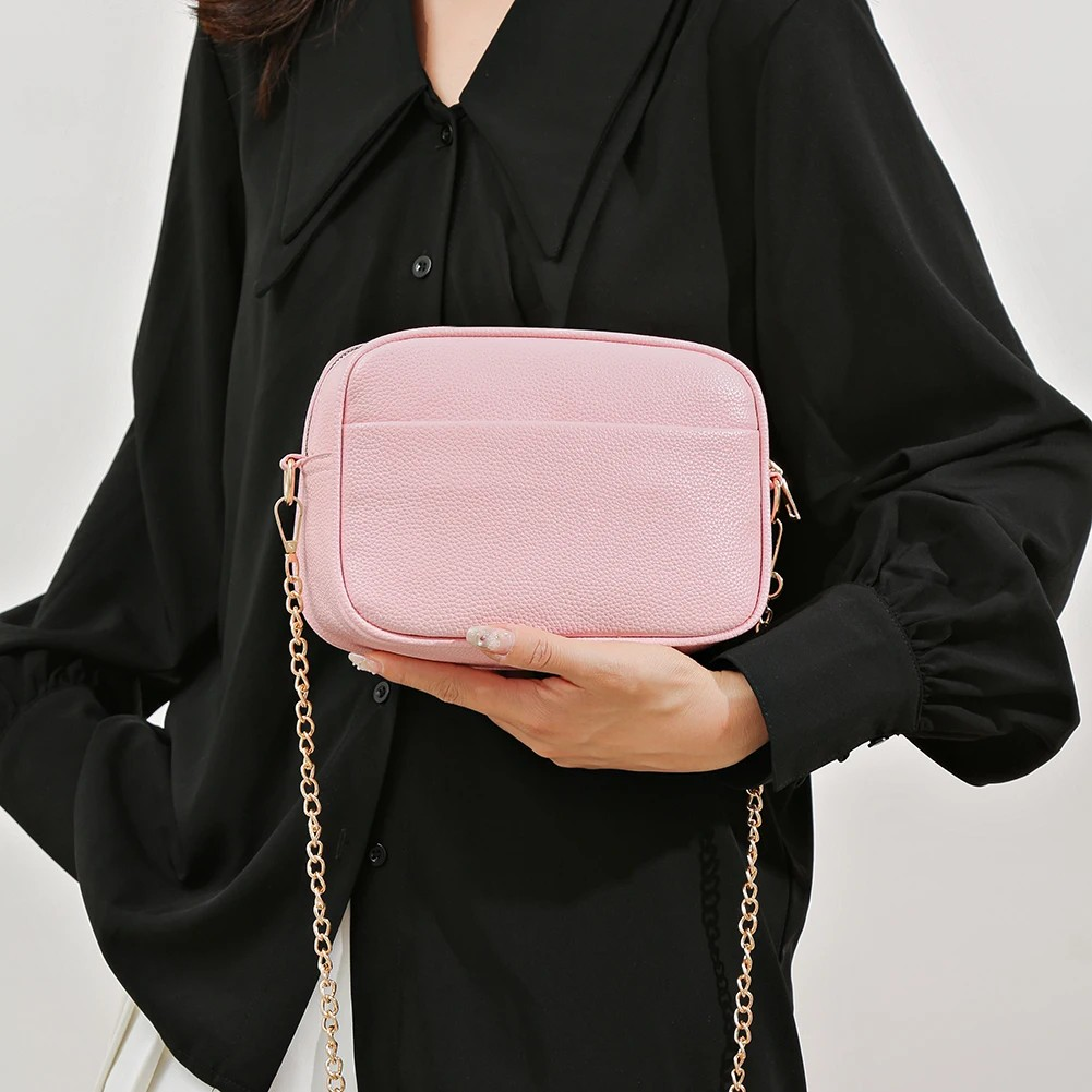 HAPPYHEAVENS™ - Pom Leather Crossbody Bag