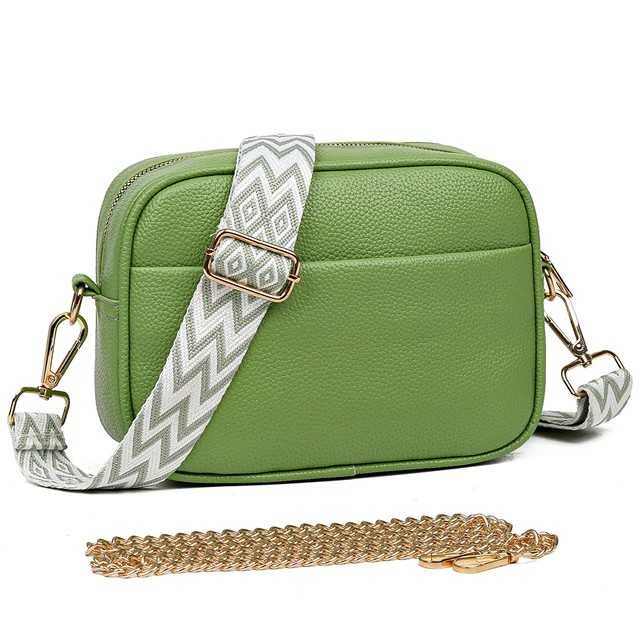 HAPPYHEAVENS™ - Pom Leather Crossbody Bag