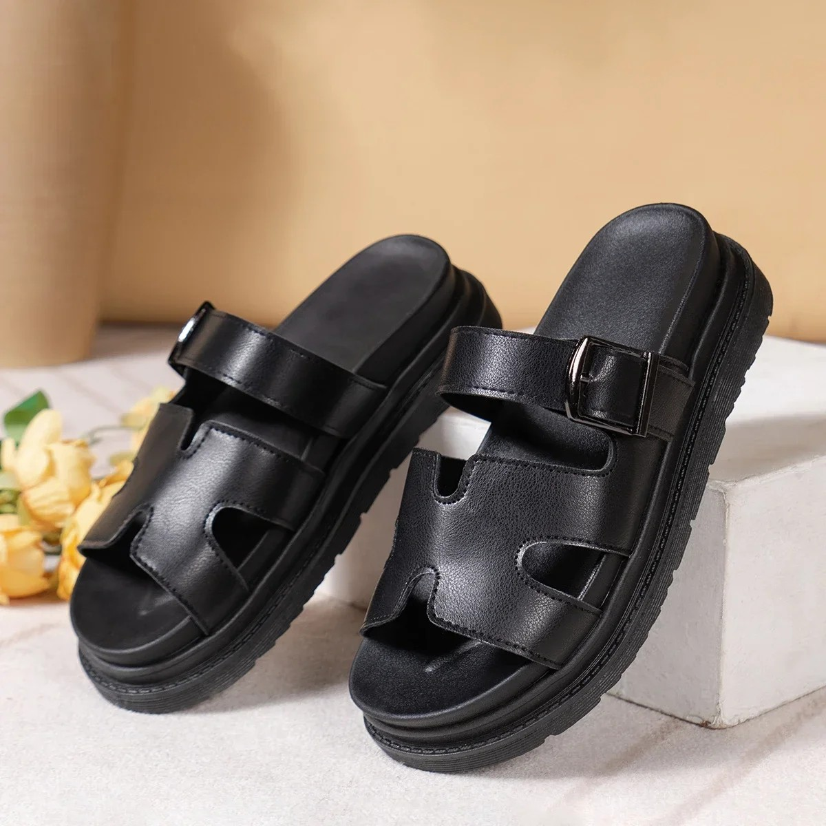 HAPPYHEAVENS™ - Open-heeled Sandals -