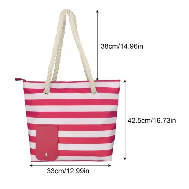 HAPPYHEAVENS™ - Wine Beach Canvas Tote Bag