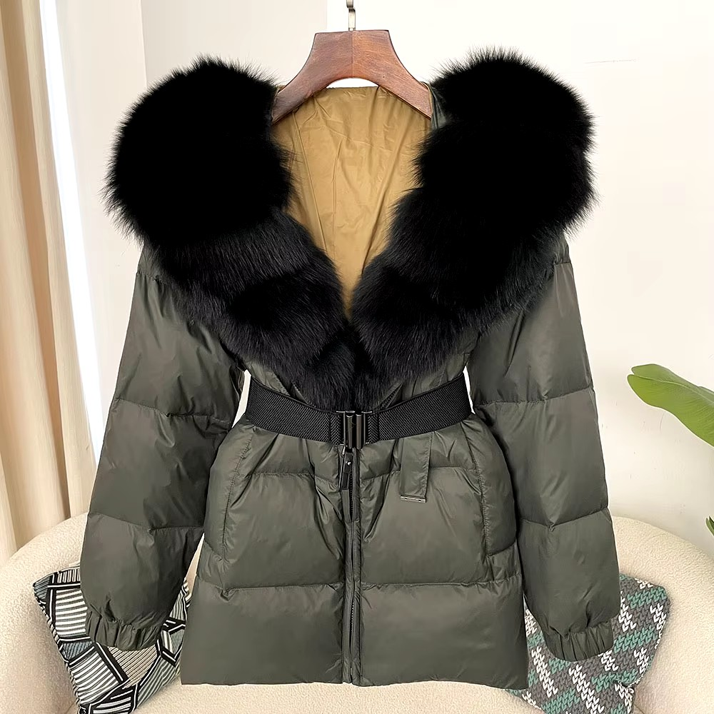 HAPPYHEAVENS™ - Real Fox Fur Parka