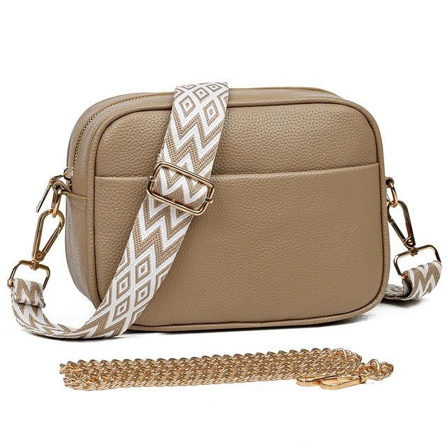HAPPYHEAVENS™ - Pom Leather Crossbody Bag