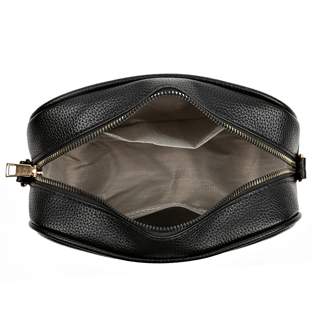 HAPPYHEAVENS™ - Pom Leather Crossbody Bag