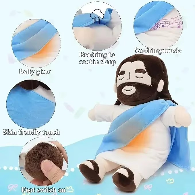 HAPPYHEAVENS™ - Breathing Jesus Plush Doll