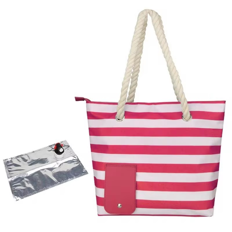 HAPPYHEAVENS™ - Wine Beach Canvas Tote Bag