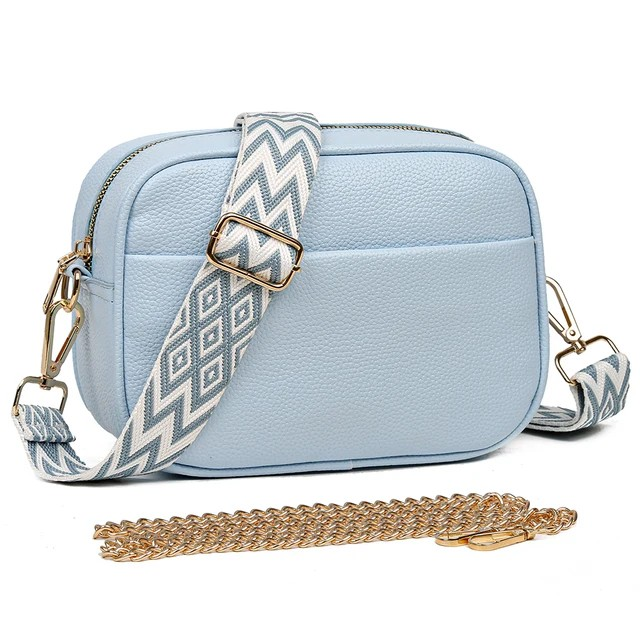 HAPPYHEAVENS™ - Pom Leather Crossbody Bag