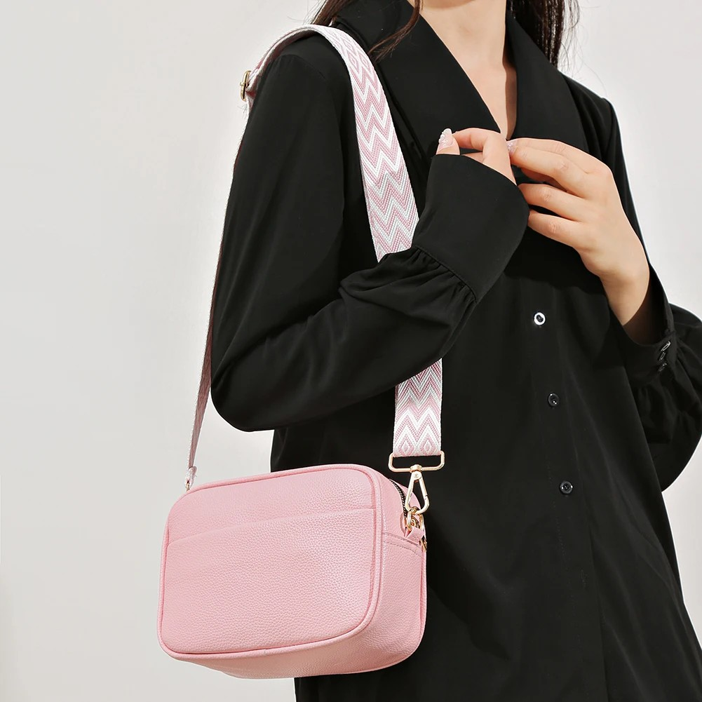 HAPPYHEAVENS™ - Pom Leather Crossbody Bag