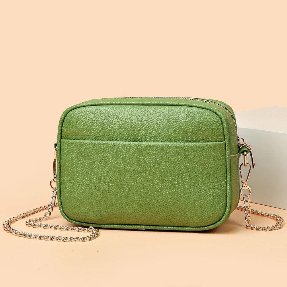 HAPPYHEAVENS™ - Pom Leather Crossbody Bag
