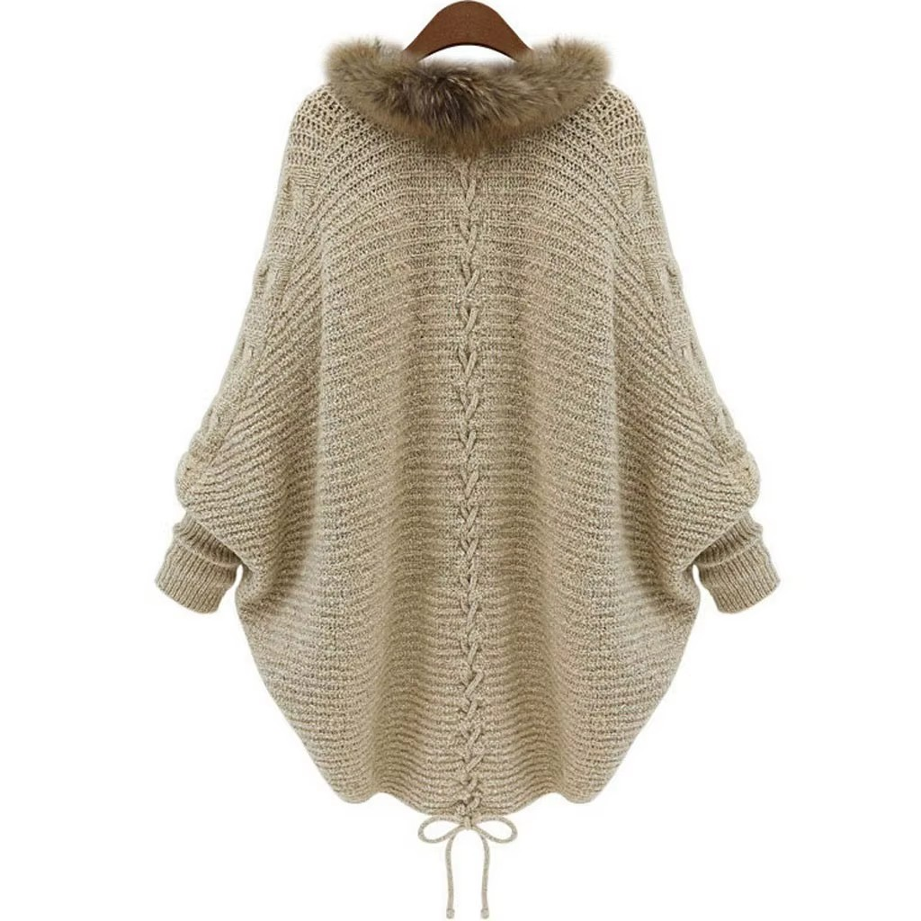 HAPPYHEAVENS™ - Knitted Sleeve Poncho