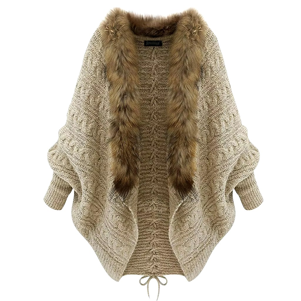 HAPPYHEAVENS™ - Knitted Sleeve Poncho