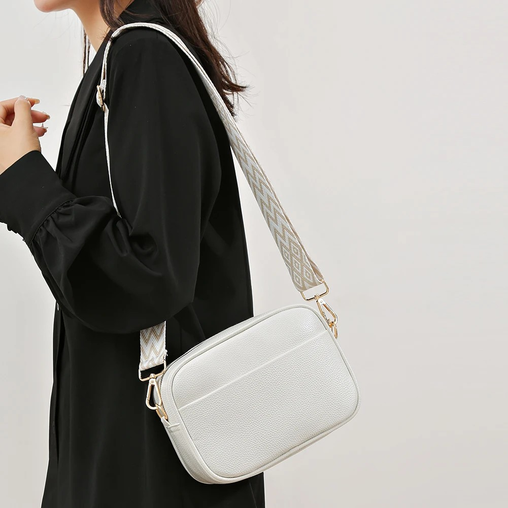 HAPPYHEAVENS™ - Pom Leather Crossbody Bag