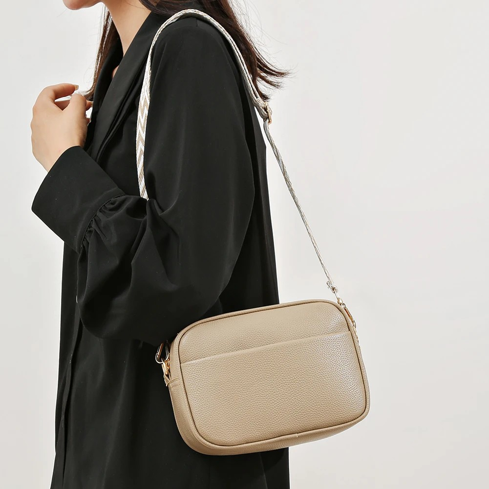 HAPPYHEAVENS™ - Pom Leather Crossbody Bag