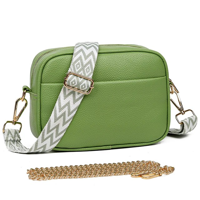 Pom Pom Leather Woman Crossbody bag - HAPPYHEAVENS™