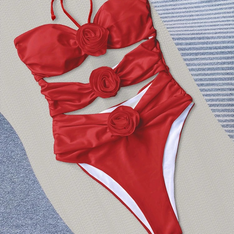 3D Rose Women Beachwear - HAPPYHEAVENS™