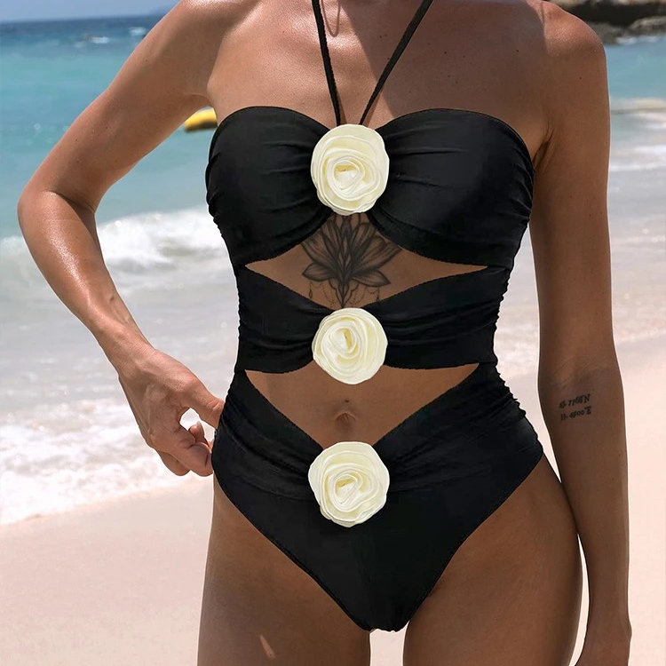 3D Rose Women Beachwear - HAPPYHEAVENS™