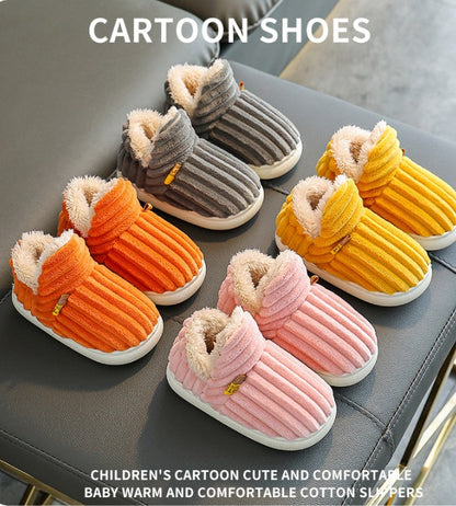 Pluffy Kids Slippers - HAPPYHEAVENS™