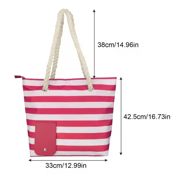 Wine Beach Canvas Tote Bag - HAPPYHEAVENS™