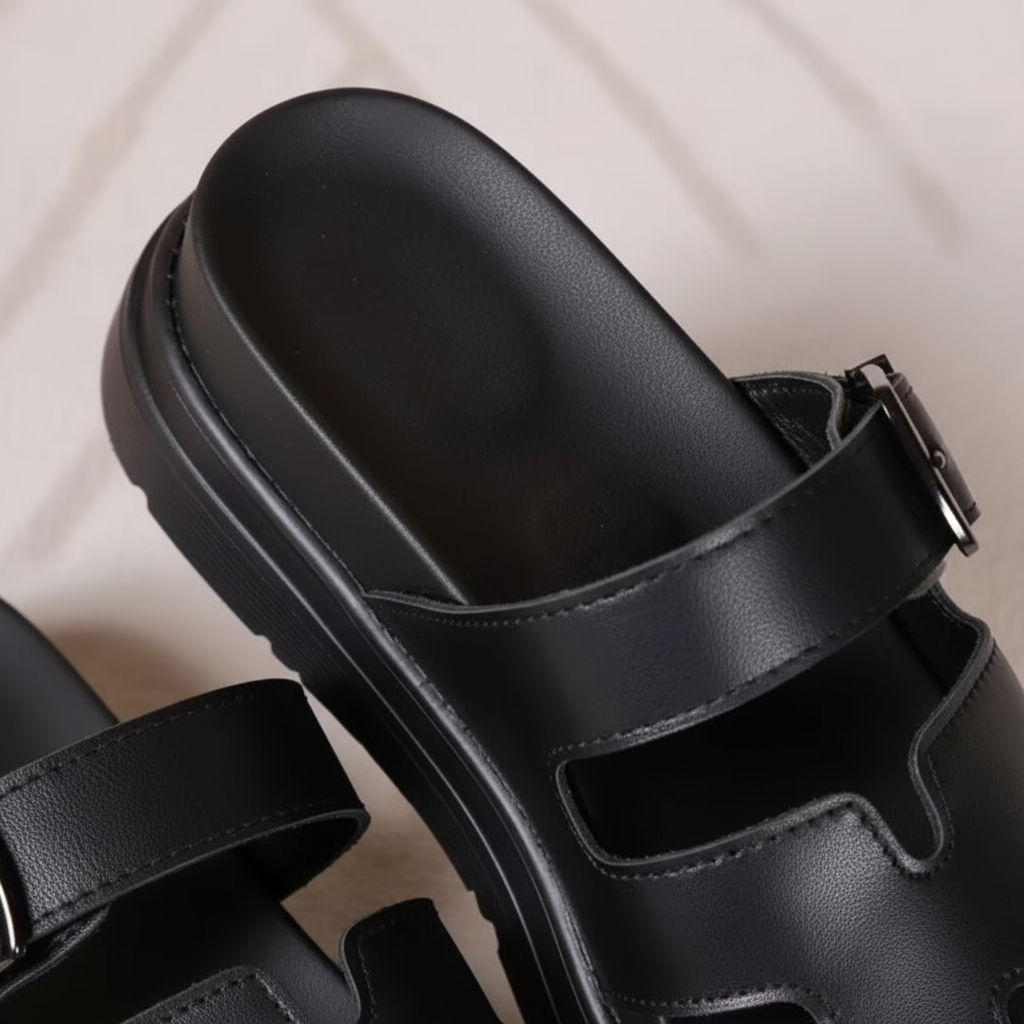 Close-up detail of platform cushioning