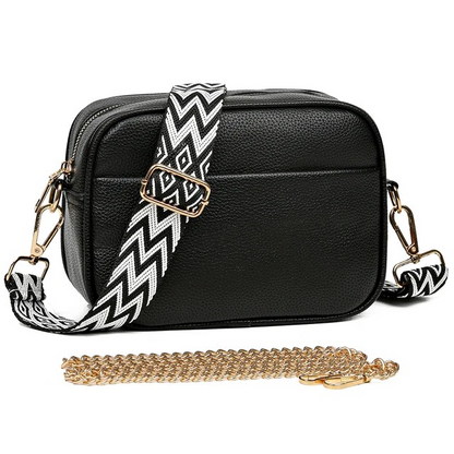 Pom Pom Leather Woman Crossbody bag - HAPPYHEAVENS™