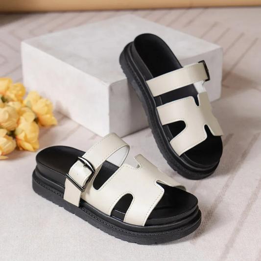 women everyday comfort platform sandals
