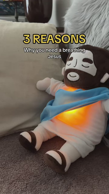 Breathing Jesus Plush Doll - HAPPYHEAVENS™