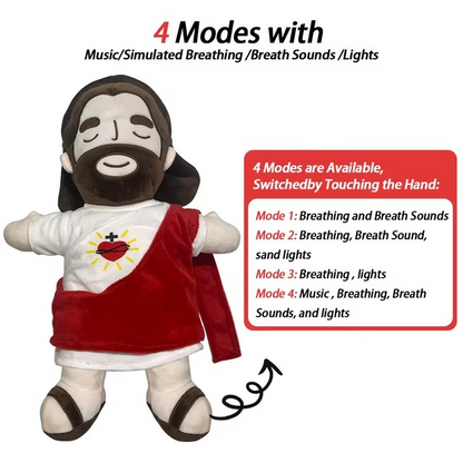 Breathing Jesus Plush Doll - HAPPYHEAVENS™